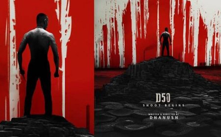 தனுஷ் இயக்கி நடிக்கும் ‘D50' ; வெளியானது மாஸ் அப்டேட்