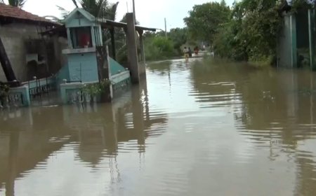 புத்தளத்தில் வெள்ளம் ; 4,340 பேர் பாதிப்பு