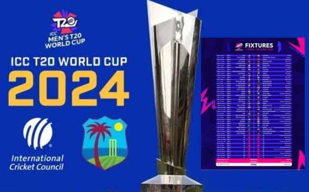டி20 உலக கிண்ணத் தொடர் - போட்டி அட்டவணை இதோ!