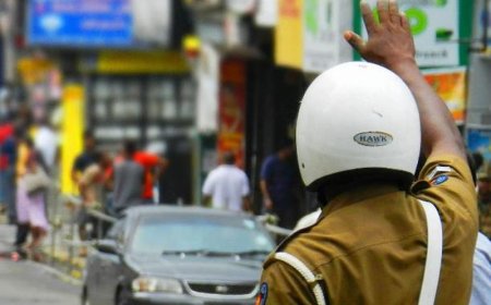 போக்குவரத்து விதிகளை மீறுபவர்களுக்கு அபராதம்  
