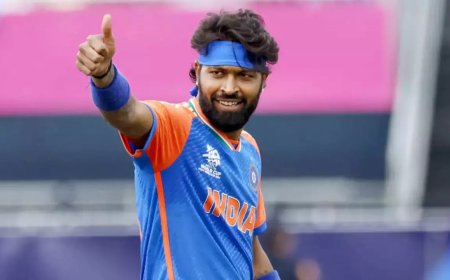 டி20 தரவரிசை - முதலிடத்துக்கு முன்னேறிய ஹர்திக் பாண்டியா
