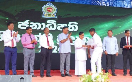 பதுளை மாணவருக்கும் ஜனாதிபதி நிதியம் உதவிக் கரம்