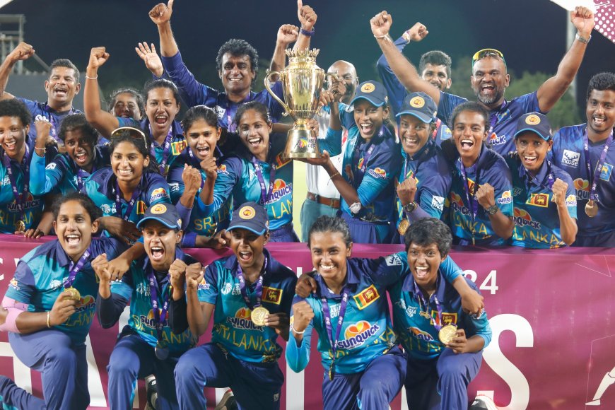 முதல் முறையாக ஆசியக் கிண்ணத்தை வென்றது இலங்கை மகளிர் அணி!