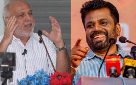 அநுரவிடமிருந்து ஹக்கீமுக்கு நட்டஈடு கோரி கடிதம்