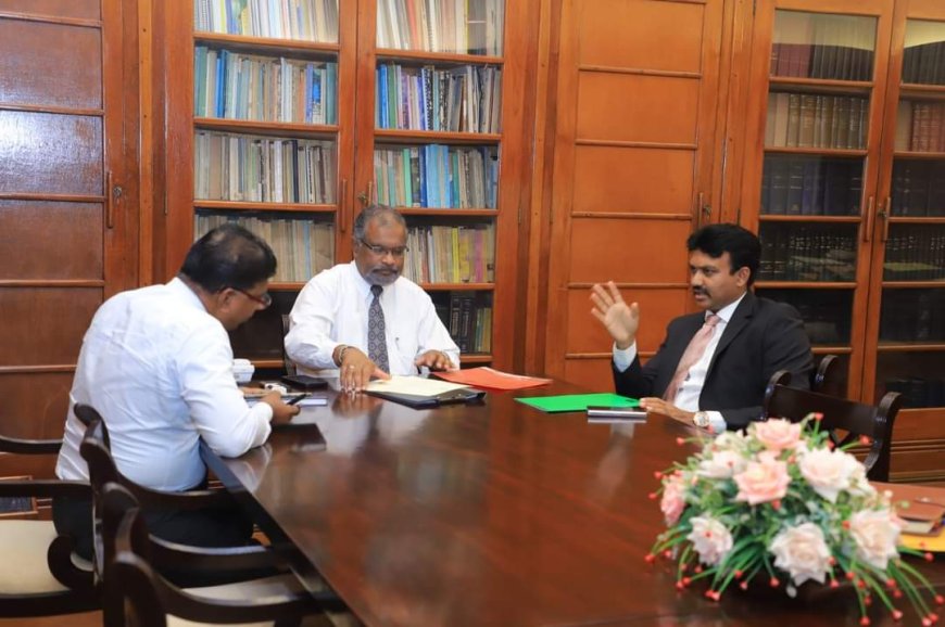 இடைக்கால நிவாரணம் - திறைசேரி செயலாளருடன் செந்தில் தொண்டமான் கலந்துரையாடல்