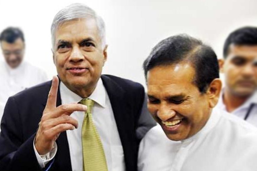 ராஜித்தவும் ரணிலுக்கு ஆதரவு - உடன்படிக்கை கைச்சாத்து 