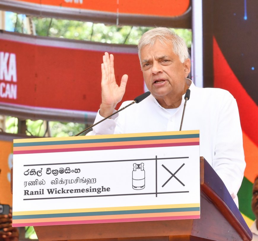 பெருந்தோட்டங்களை நிச்சயம் கிராமங்களாக்குவேன் - பண்டாரவளையில் ரணில்  