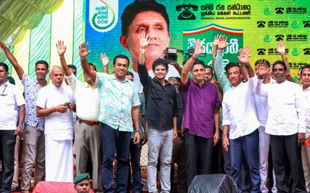 பச்சை யானையும் சிவப்பு யானையும் ஒரே அணியில் - ரணிலை விளாசிய சஜித் பிரேமதாச