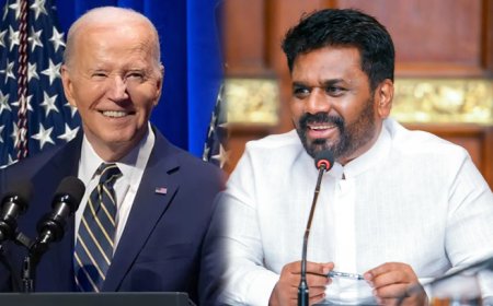ஜனாதிபதி அநுரகுமார திசாநாயக்கவிற்கு ஜோ பைடன் வாழ்த்து