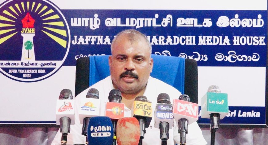 ஜே.வி.பி. குறித்து தமிழர்கள்   விழிப்பாக இருக்க வேண்டும்  - வடமராட்சியில் கஜேந்திரன் தெரிவிப்பு