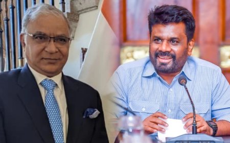 இந்திய உயர்ஸ்தானிகர் - ஜனாதிபதி சந்திப்பு