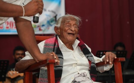 இலங்கையின் மிக வயதான மனிதர் - 110 வயது முதியவருக்கு அங்கீகாரம் 
