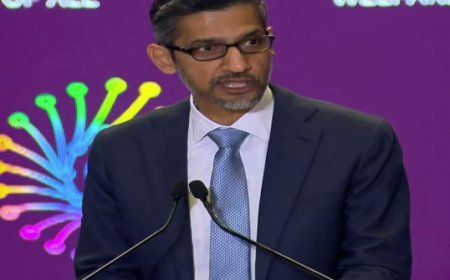 இந்தியாவில் ஏஐ தொழில்​நுட்​பம் மிக வேக​மாக வளர்​ந்து வருகிறது - சுந்​தர் பிச்சை